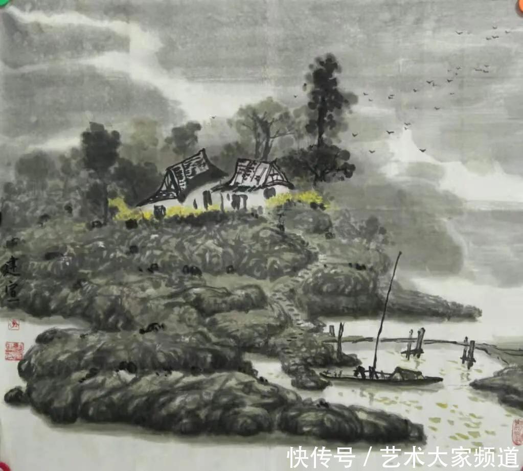 入选山东省|中国当代最具学术价值与收藏投资潜力书画家——李建宣