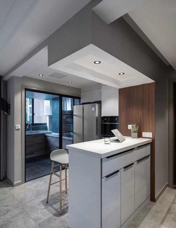 收纳|现在都流行在家打造1㎡迷你水吧,不占地方,还很小资!