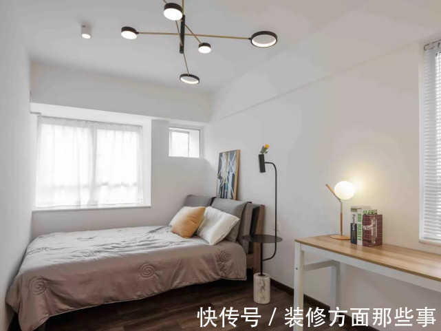 大理石|113平现代三居室将客餐厅改为开放布局,一个时尚又大气的空间