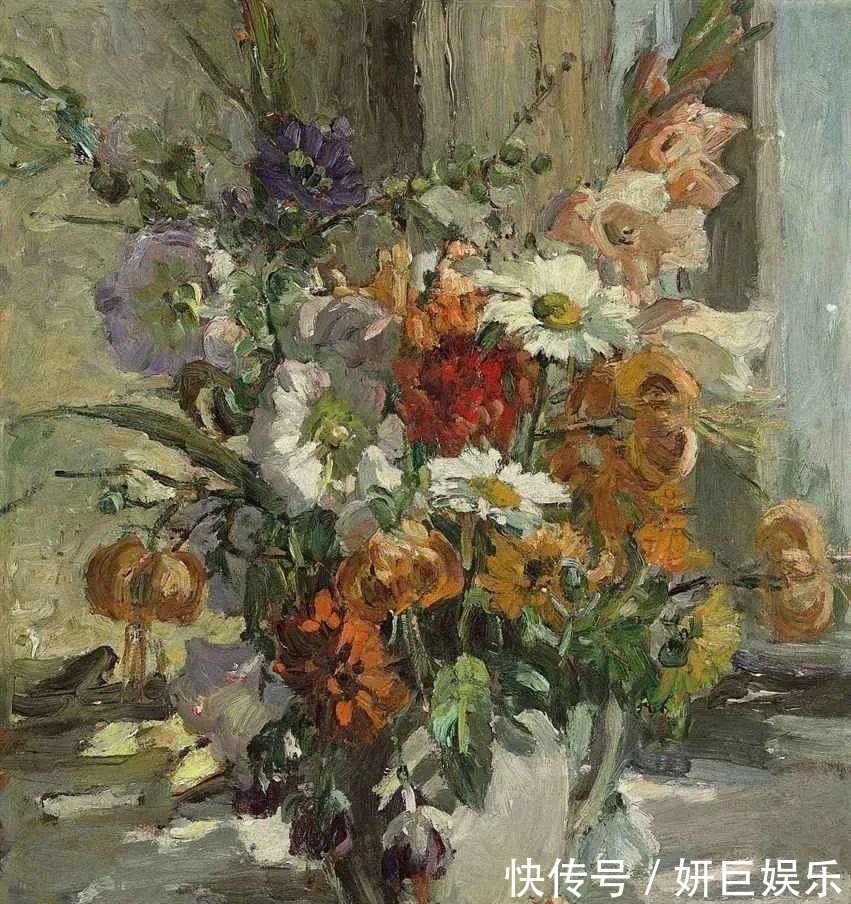 会员!20世纪英国最伟大的女画家之一多萝西娅·夏普油画作品欣赏