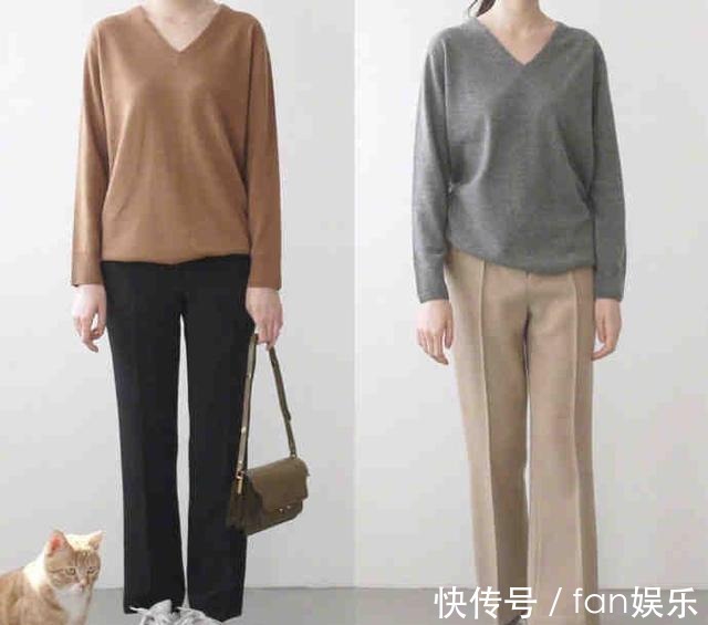 简约|阿姨!别傻傻的穿花衣裳了,试试简约冷淡的搭配,高级有气质!