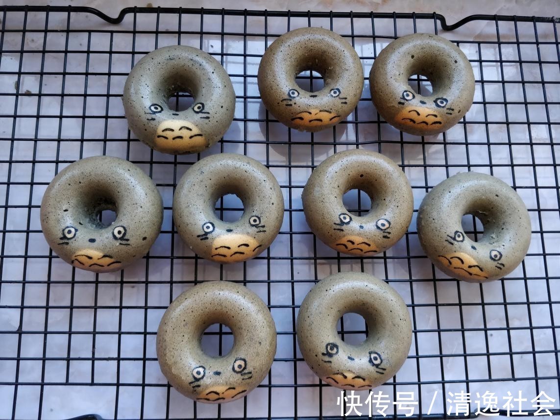 卡通|软萌可爱的卡通甜甜圈，样子讨喜，吃起来超级满足