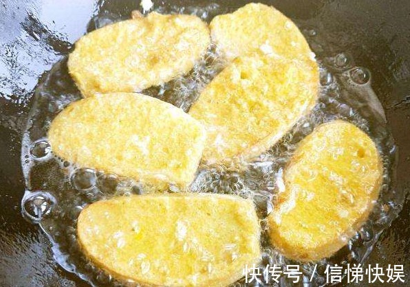 炸馒头片,有人直接炸,有人裹蛋液,都错了!这样做不吸油更酥脆