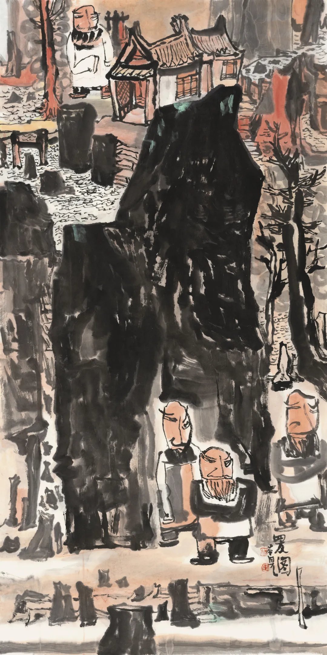 孙本见#孙本见国画绘画作品欣赏