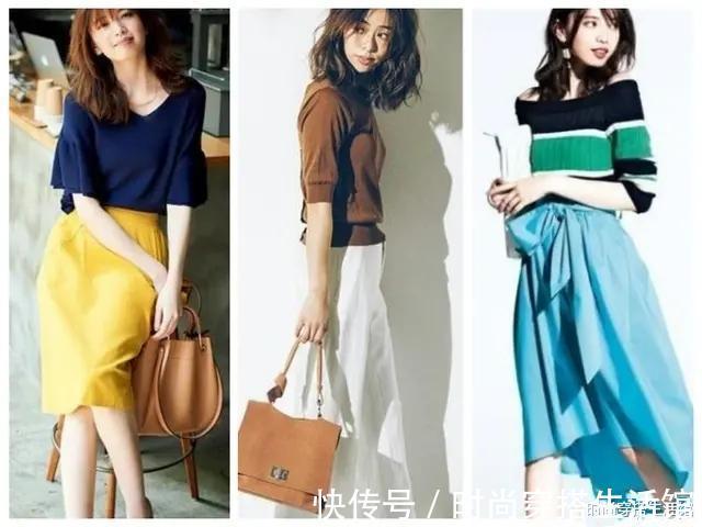 肤色|怎么把秋天的针织衫穿得优雅又时髦?这3个思路,简单到一学就会