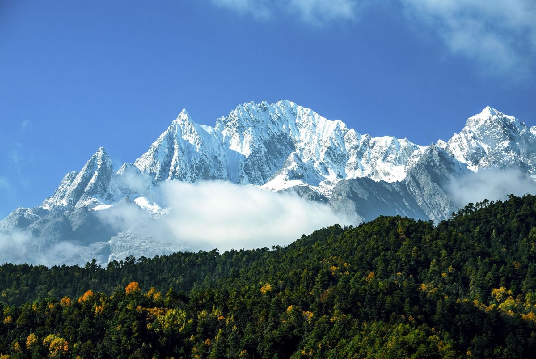 和学乾|组图！这么美的玉龙雪山见过没有？