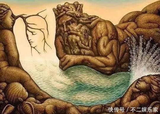 老年痴呆最准测试:图中有一只美人鱼,看你能不能一眼找到