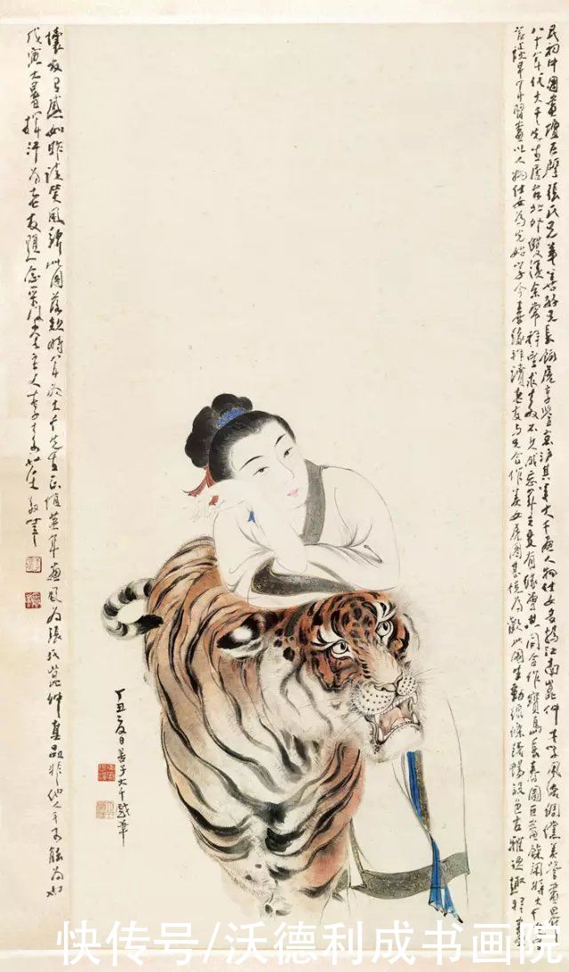 康熙年间|历代名家画虎欣赏，形神兼备