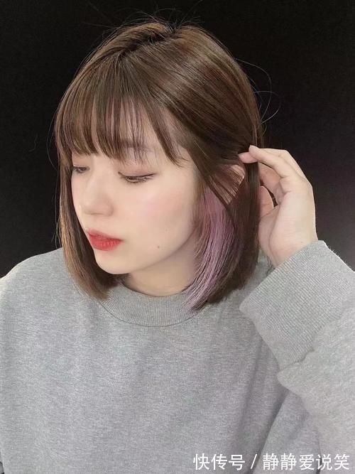 分线|发型无论怎么剪,永不过时的还是波波头,百变时尚还瘦脸