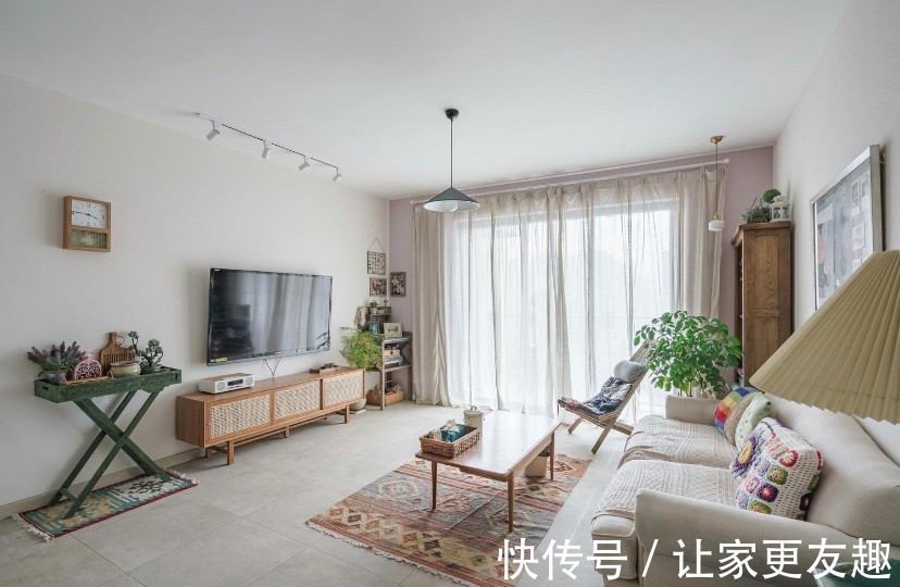 编织带|130㎡三室美式田园风，给你向往的诗意田园生活