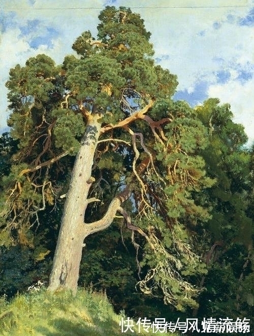 创作!“崛起”吧中国油画,俄罗斯油画与中国水墨画技法相结合!完美!