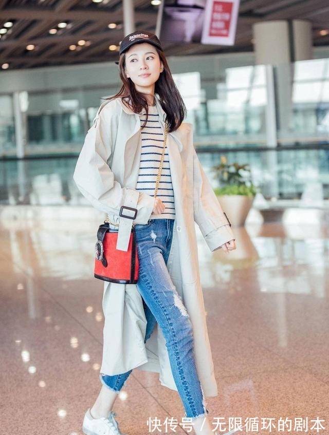 卡其色 风衣火了十几年，该换个穿法了！这些“新潮搭配”，时髦又高级！