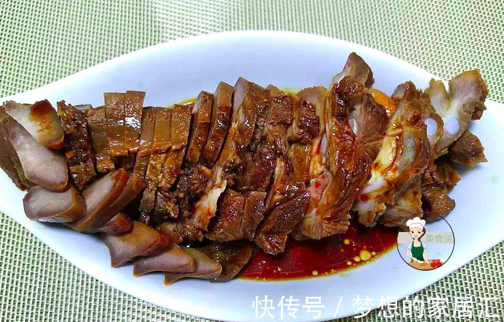 秋天吃牛羊肉不如吃此,35元一条,煮好切片淋上料汁,滋补又馋人