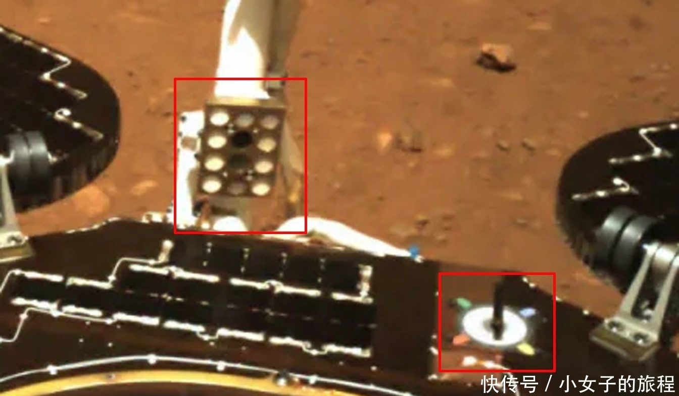 相机 祝融号车尾两块色卡做什么用?NASA毅力号也有,火星探测必备工具