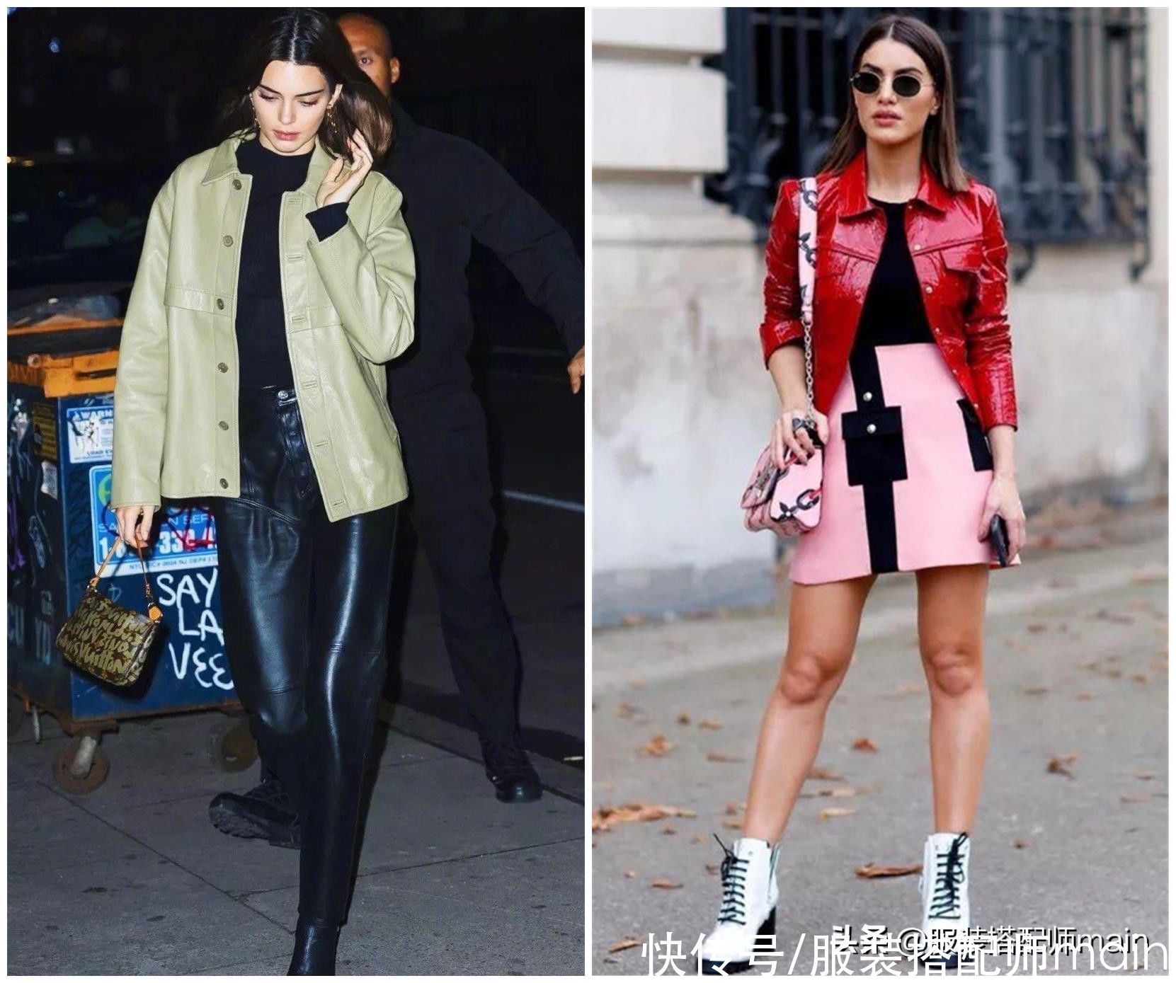 皮衣穿着不好看？大多数是版型没选对，学会这4点很重要