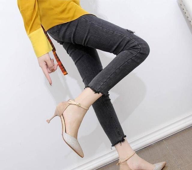 尖头 高跟鞋的时尚经典时髦的尖头迷人至极,性感高跟极具女人味