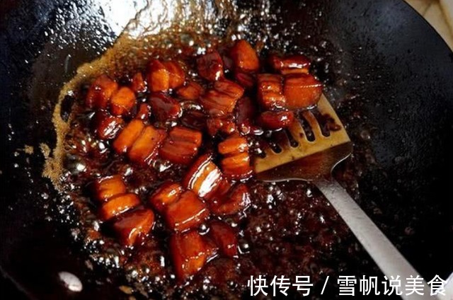 做红烧肉，掌握3个窍门，出锅后香味浓郁，色泽红亮，软糯不柴