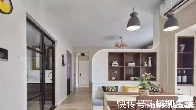 三室两厅|92平挤出三室两厅,一进屋就被迷住了!餐厅设卡座更实用!晒晒!