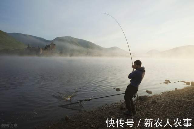 广东一男子野钓用螺蛳打窝,钓获180斤的“青鱼王”,用锄头刮鳞