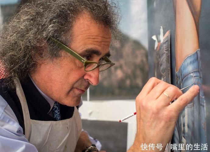 性感|以色列艺术家画出逼真美女油画，身姿曼妙，性感无比