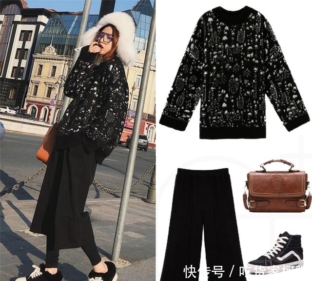 再也|经典的毛衣穿搭,冬天再也不发愁内搭,每天都做精致女孩!