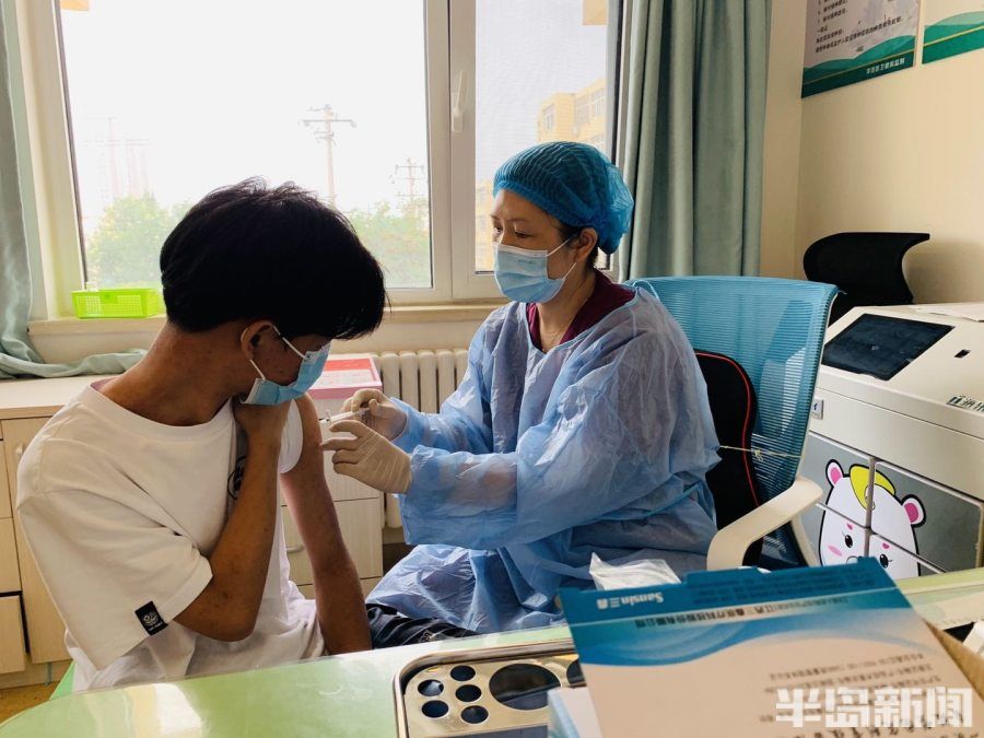 李沧区|12-14岁人群新冠疫苗开打第一天，李沧区接种5000余剂
