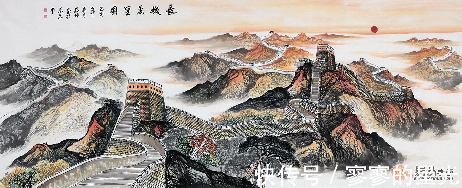 灵秀!蒋伟山水画 灵秀俊美 尽显清雅质朴之境