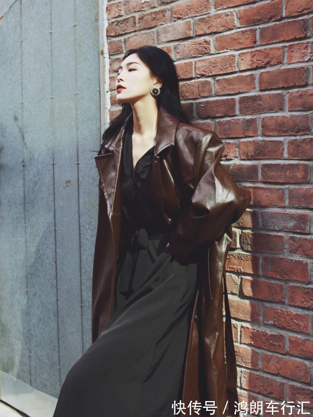 穿搭 你离时尚只差一件“皮大衣”,掌握几个穿搭小技巧,让你气质翻倍