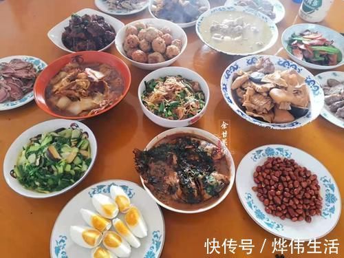 香味|和婆婆一起做年夜饭,6道冷菜,10道热菜,鲜香味美家的味道