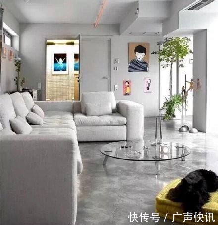 木地板|客厅地面这么铺,比木地板好看100倍,难怪有钱人都学着做