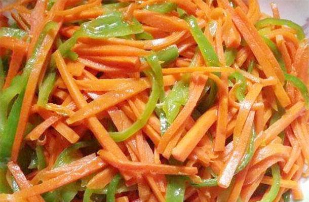 胡萝卜炒青椒|每天熬夜玩手机12点不睡觉没精力上学上班,多吃护眼菜,预防近视