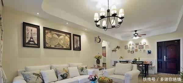 漂亮|90㎡三房,一进门是餐厅,设卡座实用又漂亮!给大家参考一下