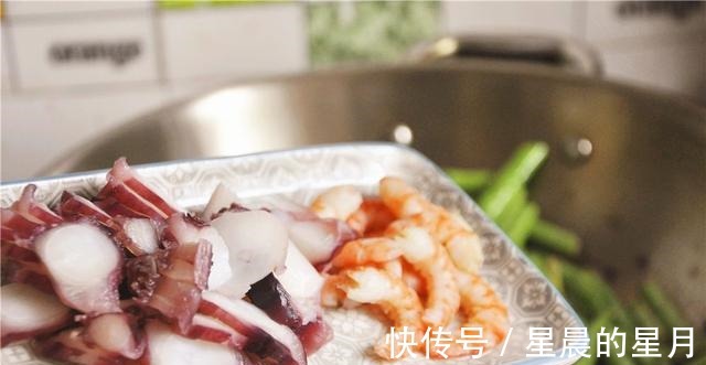 姜丝|虾仁豆角面，营养又好吃，健康美味！