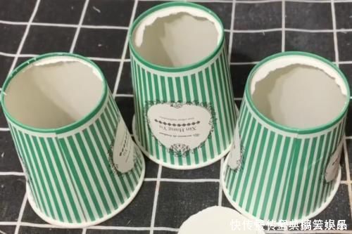 妙用|一次性纸杯我从来不扔,把3个纸杯底部剪开,粘在一起还有这妙用