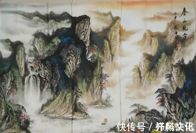 赏析!「翰墨名家」著名书画家魏伟国艺术作品赏析