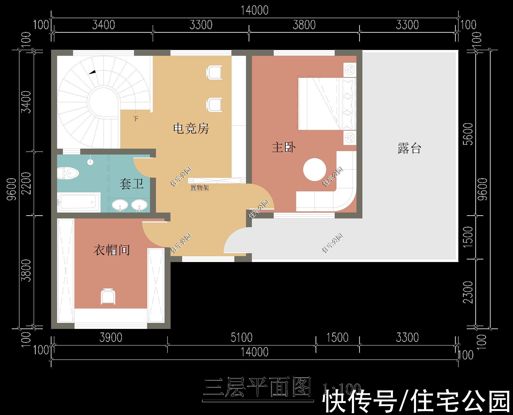 棋牌室|推荐10套带棋牌室的农村住房，农村住房这样建，舒适又安逸