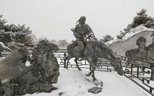 企鹅|图看大北京│宛平古城雪纷飞