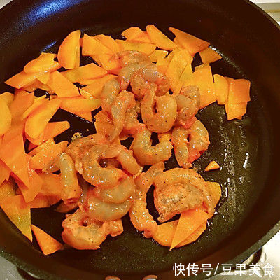 #我心中的冬日限定#咖喱鲜虾烩面筋