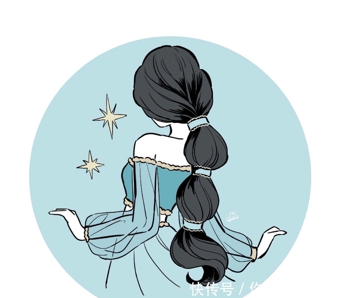 迪士尼公主&画师绘制迪士尼公主背影,靠发型分辨公主,你能猜对几个?