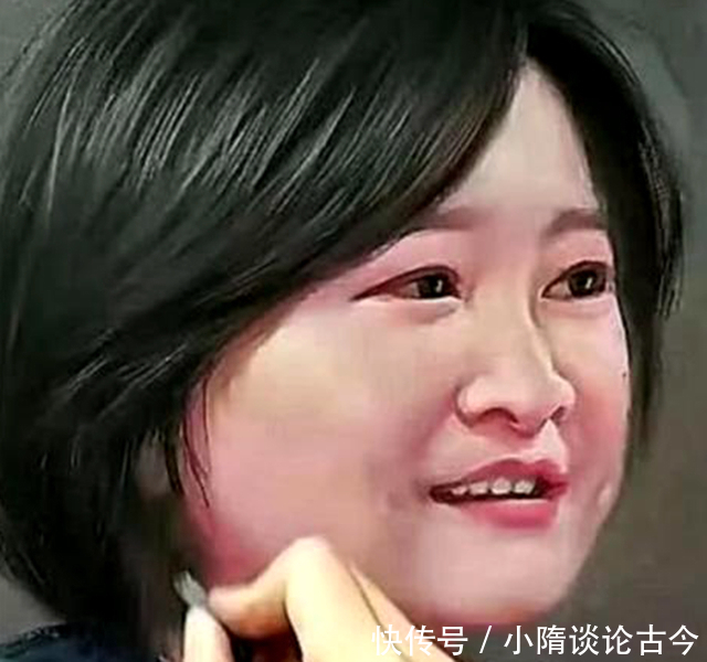 贾玲@美术生想给贾玲“瘦脸”,本以为是玩笑,成品一出果然有一手