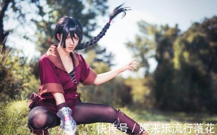 天使兽|这才是灵魂coser，用废布料做cos服装，上身后太亮眼