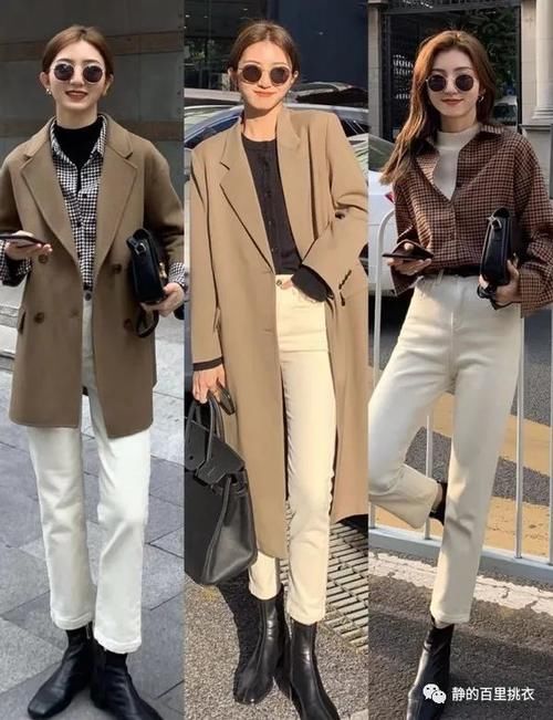 白裤子穿上显胖？那是没搭对，这么穿简约高级很容易学会