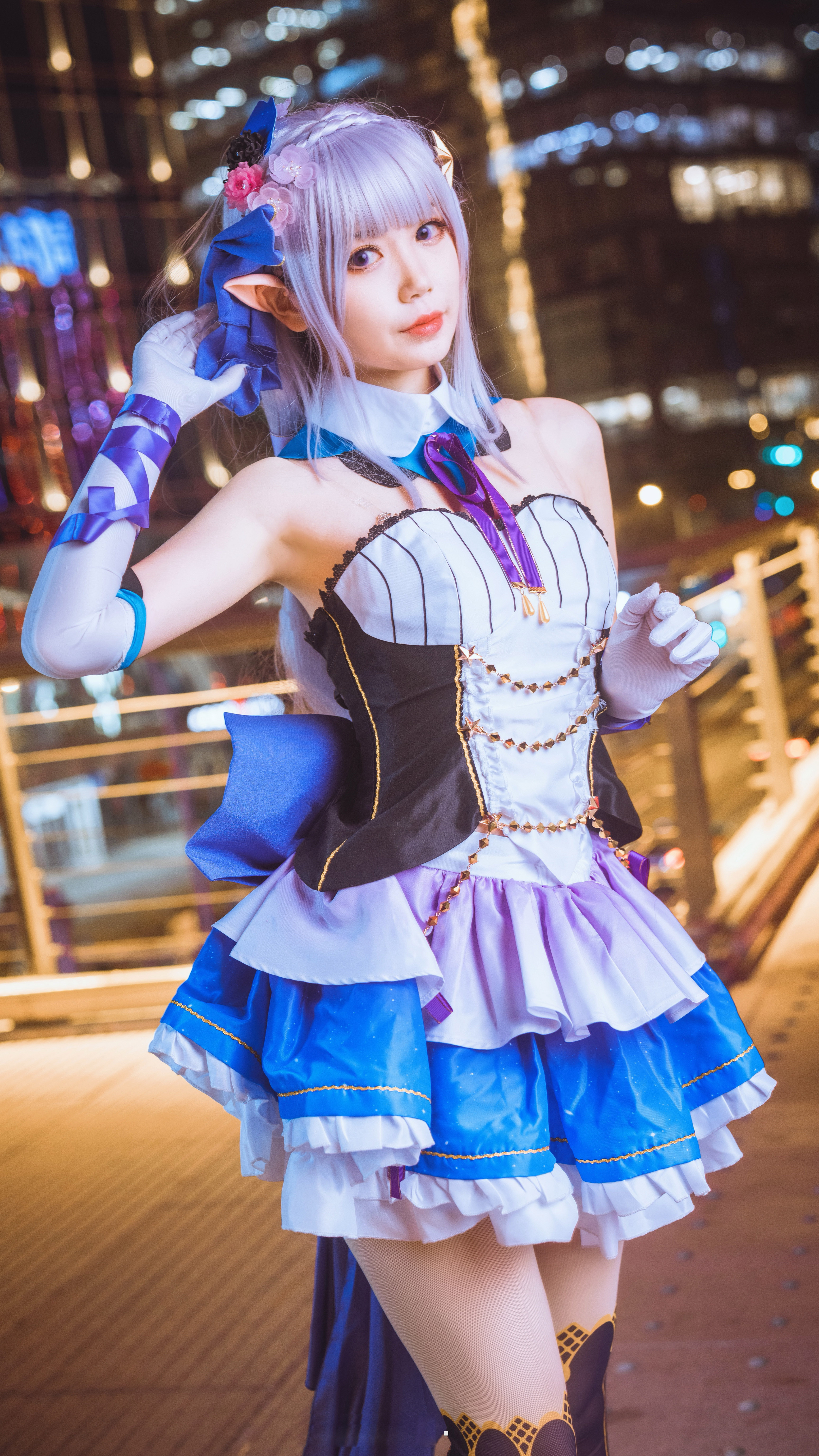 cos：艾米莉亚偶像cos正片@安缇兔