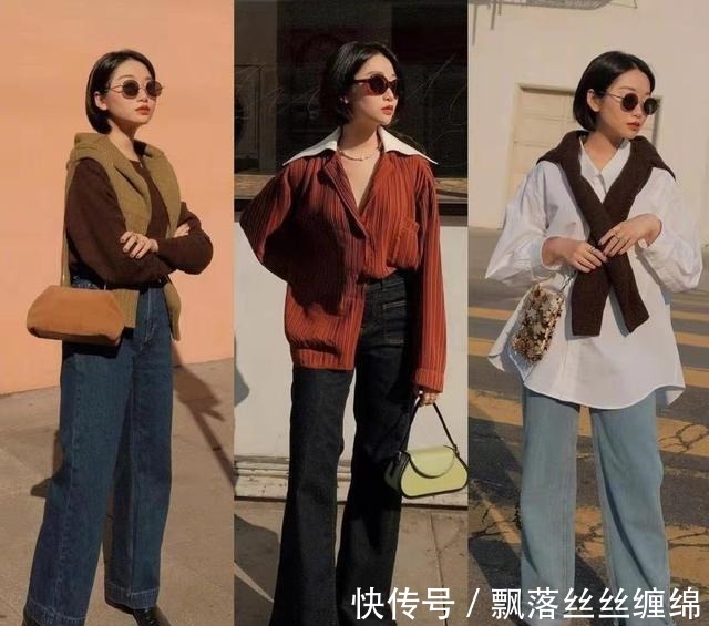 阔腿裤 会穿的女人，不必在意身高！小个子复古搭配，气质表现力一绝！