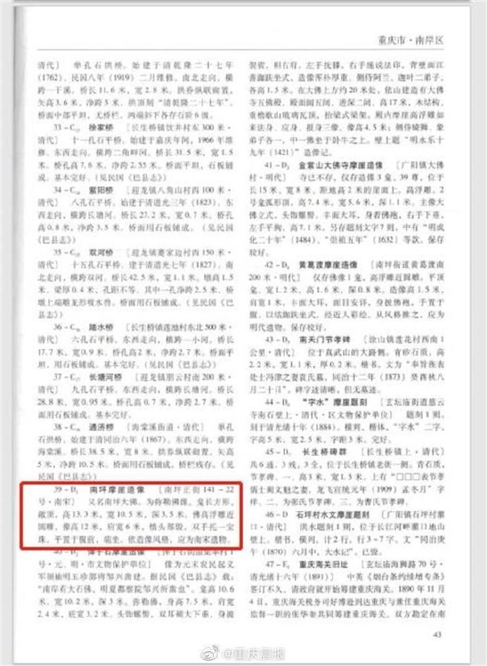  重庆|重庆无头大佛石刻身份确定：依造像风格，应为南宋遗物