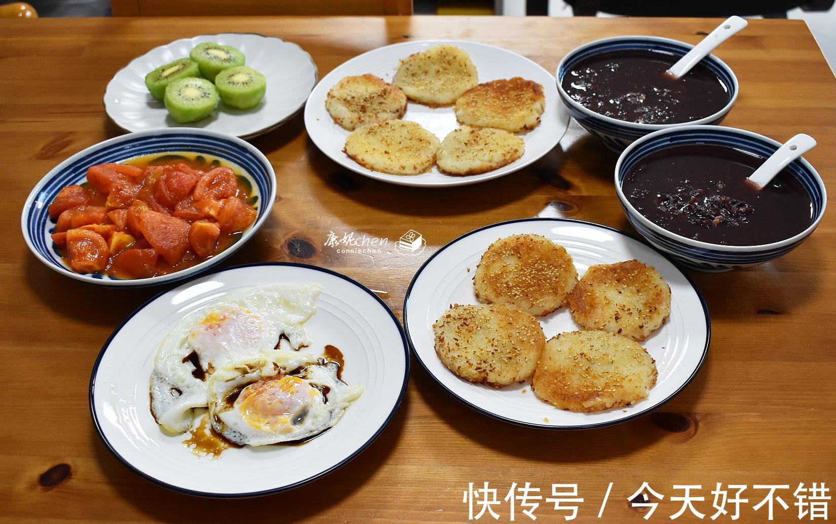 我家6天早餐,换着花样做,家常味简单但温暖,天冷在家吃饭舒服