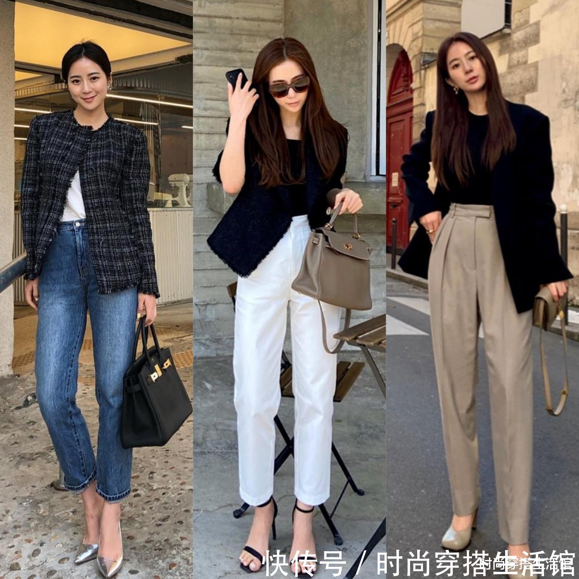 简约|?40+女人如何穿搭不显老?跟韩国博主这样穿,简约大方又高级