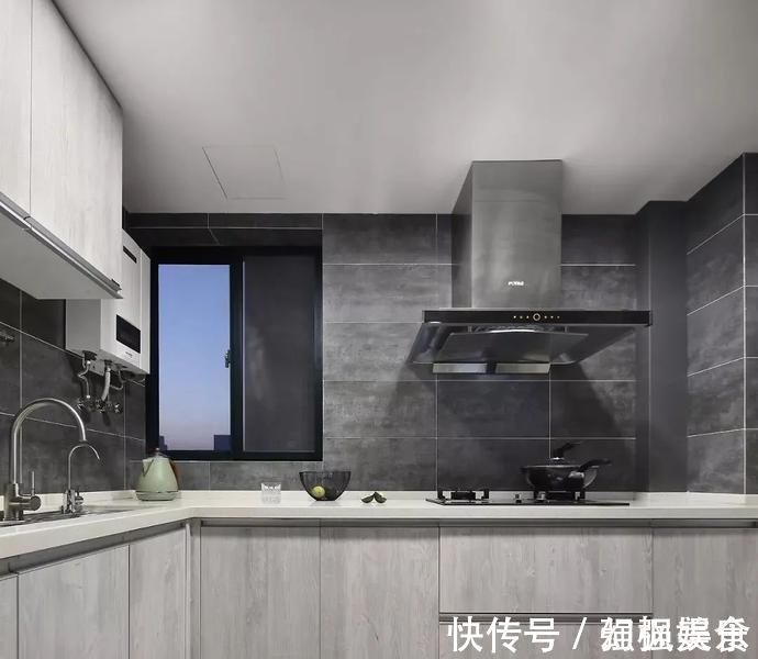 背景墙|107㎡现代轻奢风格装修,时尚精致演绎优雅品位
