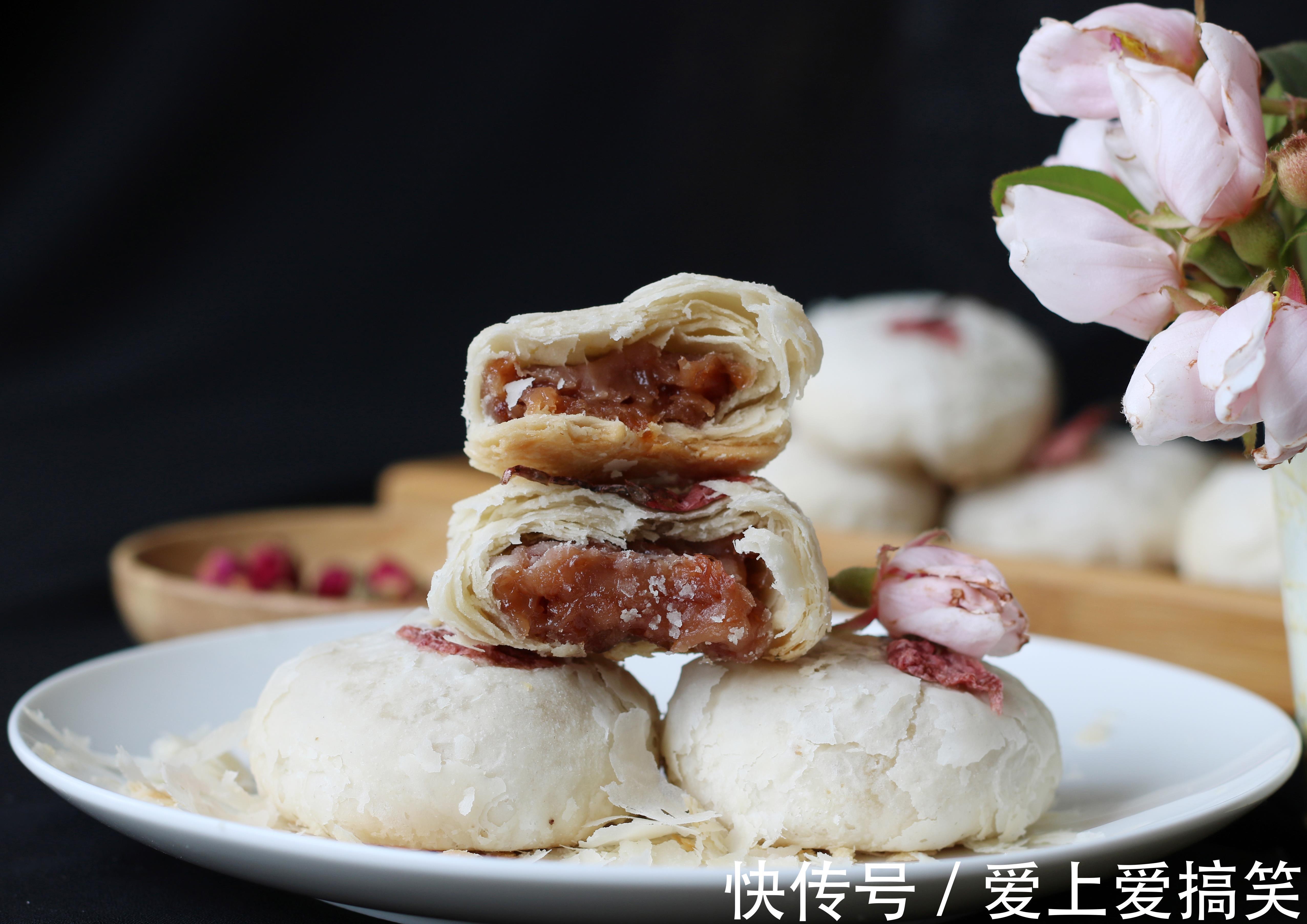 云南鲜花饼|手把手教你做云南鲜花饼，步骤详细，简单易学，比月饼受欢迎