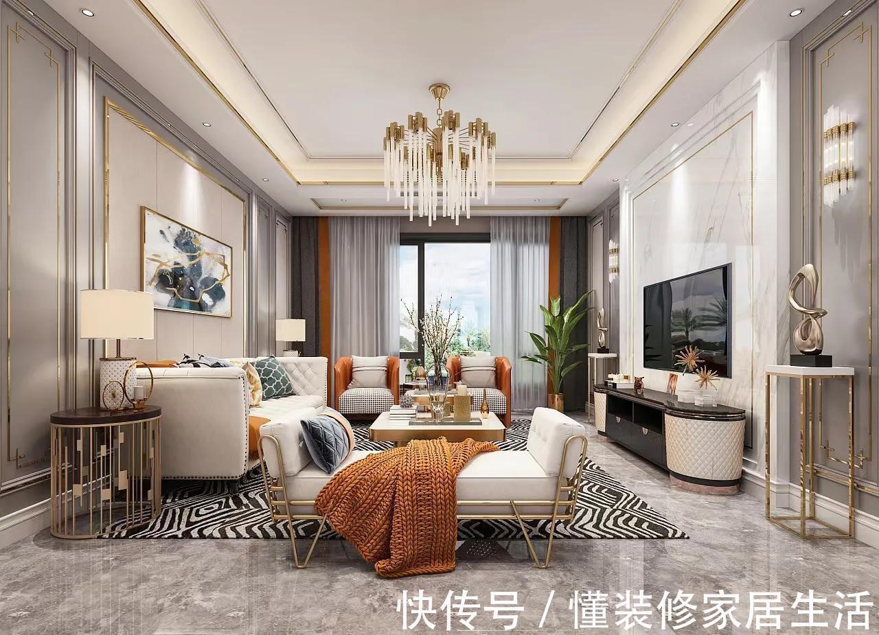 护墙板|2021最火轻奢简约风格装修